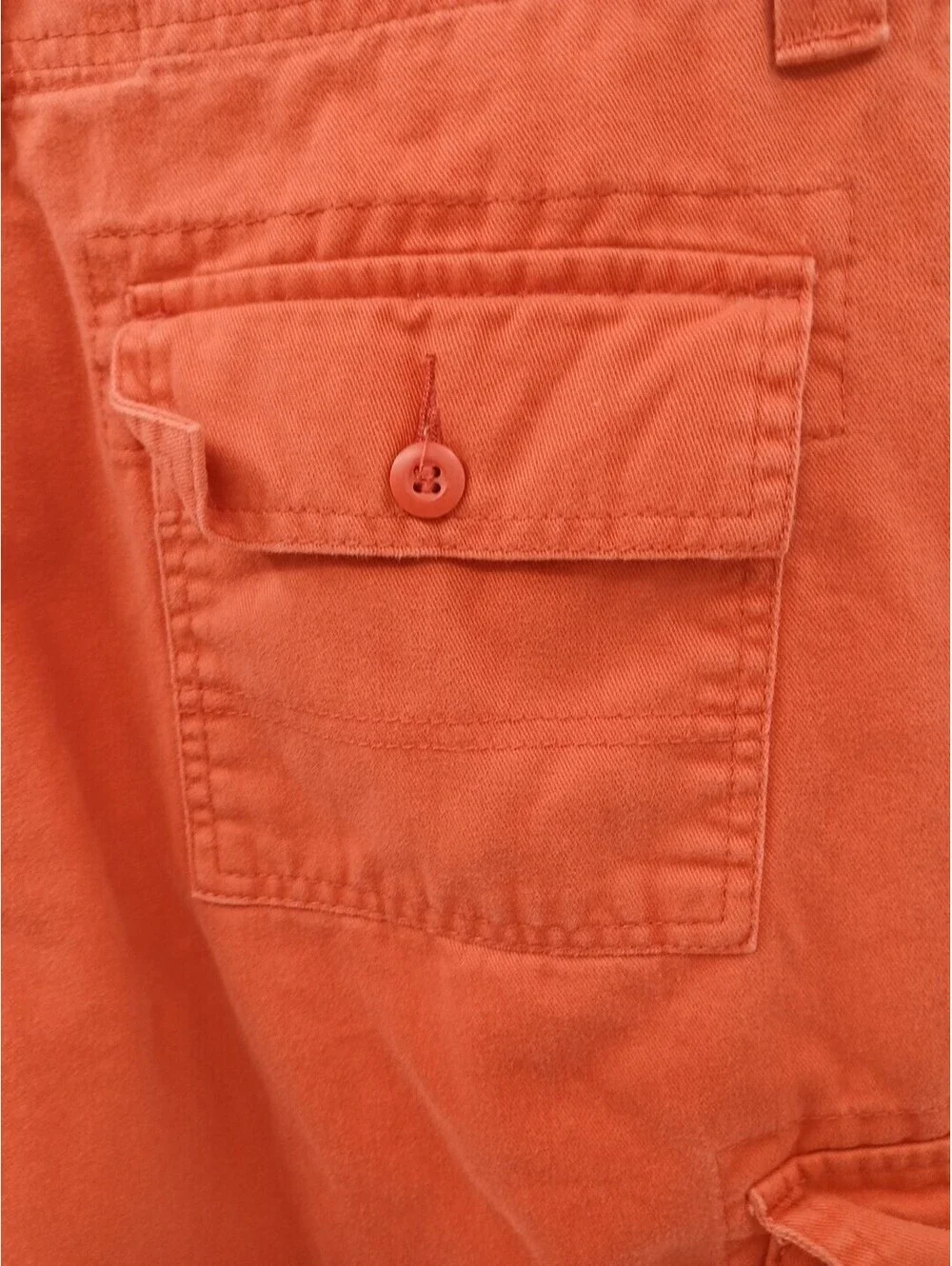 Levi Strauss Cargo Shorts Mens 30 Orange Casual Outdoor Western Utility Levi's